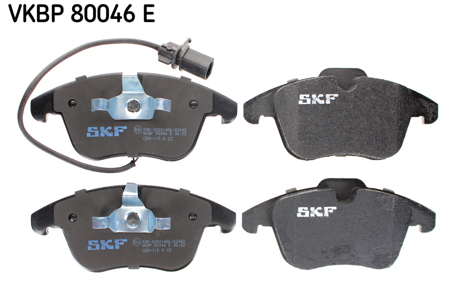 SKF Fékbetét, mind VKBP80046E_SKF